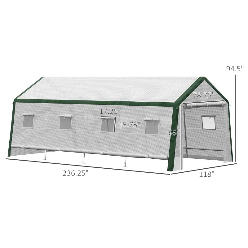 Walk In Pe Greenhouse